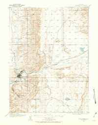 ROCK SPRINGS, WY HISTORICAL MAP GEOPDF 1