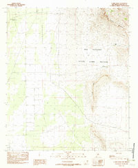 U BAR RIDGE, NM HISTORICAL MAP GEOPDF 7.