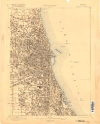 CHICAGO, IL-IN HISTORICAL MAP GEOPDF 15X