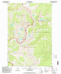 FENN MOUNTAIN, ID HISTORICAL MAP GEOPDF