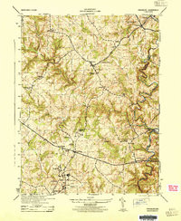 FINKSBURG, MD HISTORICAL MAP GEOPDF 7.5X