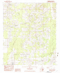 HARPERVILLE, MS HISTORICAL MAP GEOPDF 7.