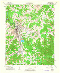 CORBIN, KY HISTORICAL MAP GEOPDF 7.5X7.5