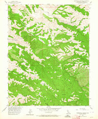 MENDENHALL SPRINGS, CA HISTORICAL MAP GE