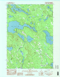 GREAT EAST LAKE, ME-NH HISTORICAL MAP GE