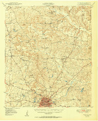 PALESTINE, TX HISTORICAL MAP GEOPDF 15X1