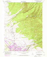 RICHARDSON SPRINGS, CA HISTORICAL MAP GE