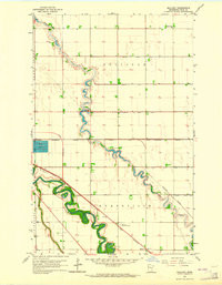 MALLORY, MN HISTORICAL MAP GEOPDF 7.5X7.