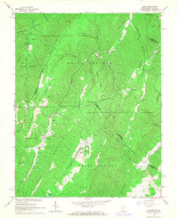 GLACE, WV-VA HISTORICAL MAP GEOPDF 7.5X7