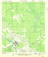COLFAX, LA HISTORICAL MAP GEOPDF 7.5X7.5