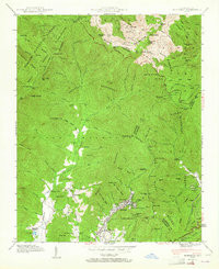 MONTREAT, NC HISTORICAL MAP GEOPDF 7.5X7