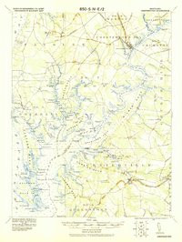 CHESTERTOWN, MD HISTORICAL MAP GEOPDF 15