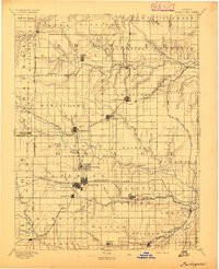 BURLINGAME, KS HISTORICAL MAP GEOPDF 30X