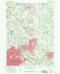 HUDSON, OH HISTORICAL MAP GEOPDF 7.5X7.5