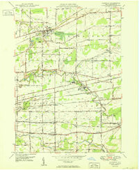 CLARENCE, NY HISTORICAL MAP GEOPDF 7.5X7