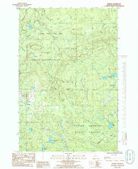 HERMAN, MI HISTORICAL MAP GEOPDF 7.5X7.5