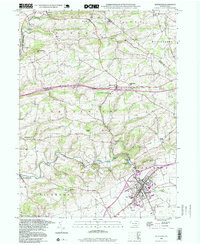 KUTZTOWN, PA HISTORICAL MAP GEOPDF 7.5X7