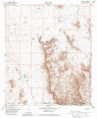 DESERT NE, NM HISTORICAL MAP GEOPDF 7.5X