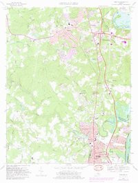 CHESTER, VA HISTORICAL MAP GEOPDF 7.5X7.