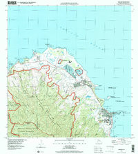KAHUKU, HI HISTORICAL MAP GEOPDF 7.5X7.5