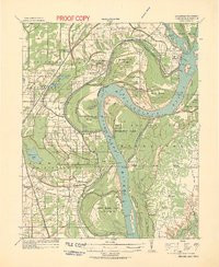 JERICHO, AR-TN HISTORICAL MAP GEOPDF 15X
