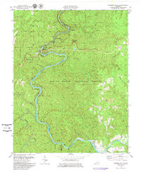CUMBERLAND FALLS, KY HISTORICAL MAP GEOP