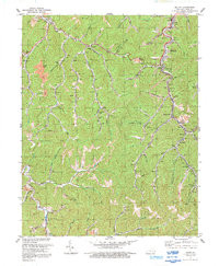 BELFRY, KY HISTORICAL MAP GEOPDF 7.5X7.5