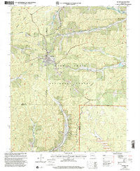 BUNKER, MO HISTORICAL MAP GEOPDF 7.5X7.5