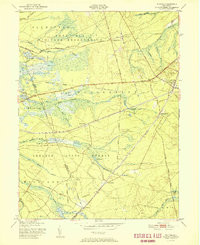 WHITING, NJ HISTORICAL MAP GEOPDF 7.5X7.