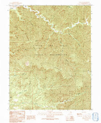 LION CANYON, UT HISTORICAL MAP GEOPDF 7.