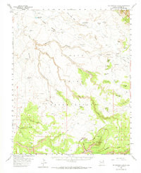 YELLOWSTONE CANYON, AZ HISTORICAL MAP GE