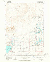 RAYS LAKE, ID HISTORICAL MAP GEOPDF 7.5X