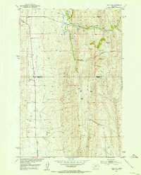 WOLF HILL, MT HISTORICAL MAP GEOPDF 7.5X