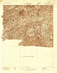 MOUNT ROGERS, NC-VA-TN HISTORICAL MAP GE