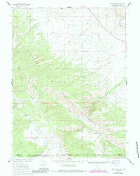 TRENT CREEK, WY-CO HISTORICAL MAP GEOPDF