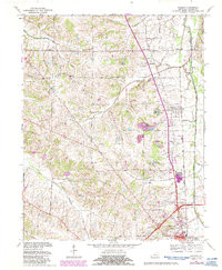 HICKORY, KY HISTORICAL MAP GEOPDF 7.5X7.