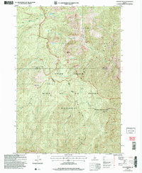 PAPOOSE PEAK, ID HISTORICAL MAP GEOPDF 7