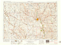 SIOUX FALLS, SD-MN-IA HISTORICAL MAP GEO