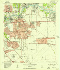 PASADENA, TX HISTORICAL MAP GEOPDF 7.5X7