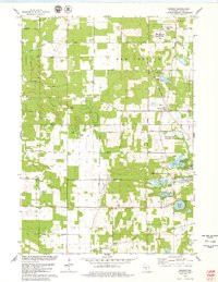 BROOKS, WI HISTORICAL MAP GEOPDF 7.5X7.5