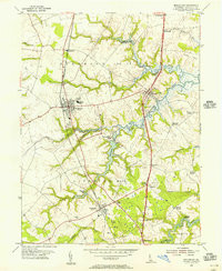 MIDDLETOWN, DE HISTORICAL MAP GEOPDF 7.5
