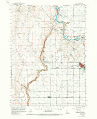 BUHL, ID HISTORICAL MAP GEOPDF 15X15 GRI