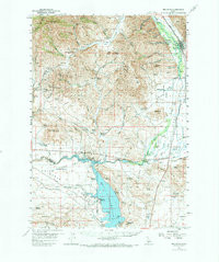 BELLEVUE, ID HISTORICAL MAP GEOPDF 7.5X7