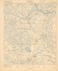 HINESVILLE, GA HISTORICAL MAP GEOPDF 15X