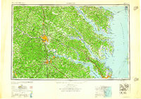 RICHMOND, VA-MD HISTORICAL MAP GEOPDF 1X