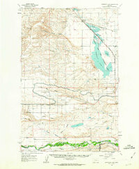 FREEZEOUT LAKE, MT HISTORICAL MAP GEOPDF
