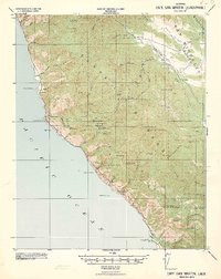 CAPE SAN MARTIN, CA HISTORICAL MAP GEOPD