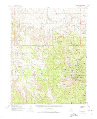 MOUNT ELLEN, UT HISTORICAL MAP GEOPDF 15