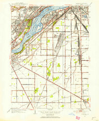 ROSSFORD, OH HISTORICAL MAP GEOPDF 7.5X7