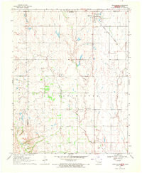 MANCHESTER, OK-KS HISTORICAL MAP GEOPDF